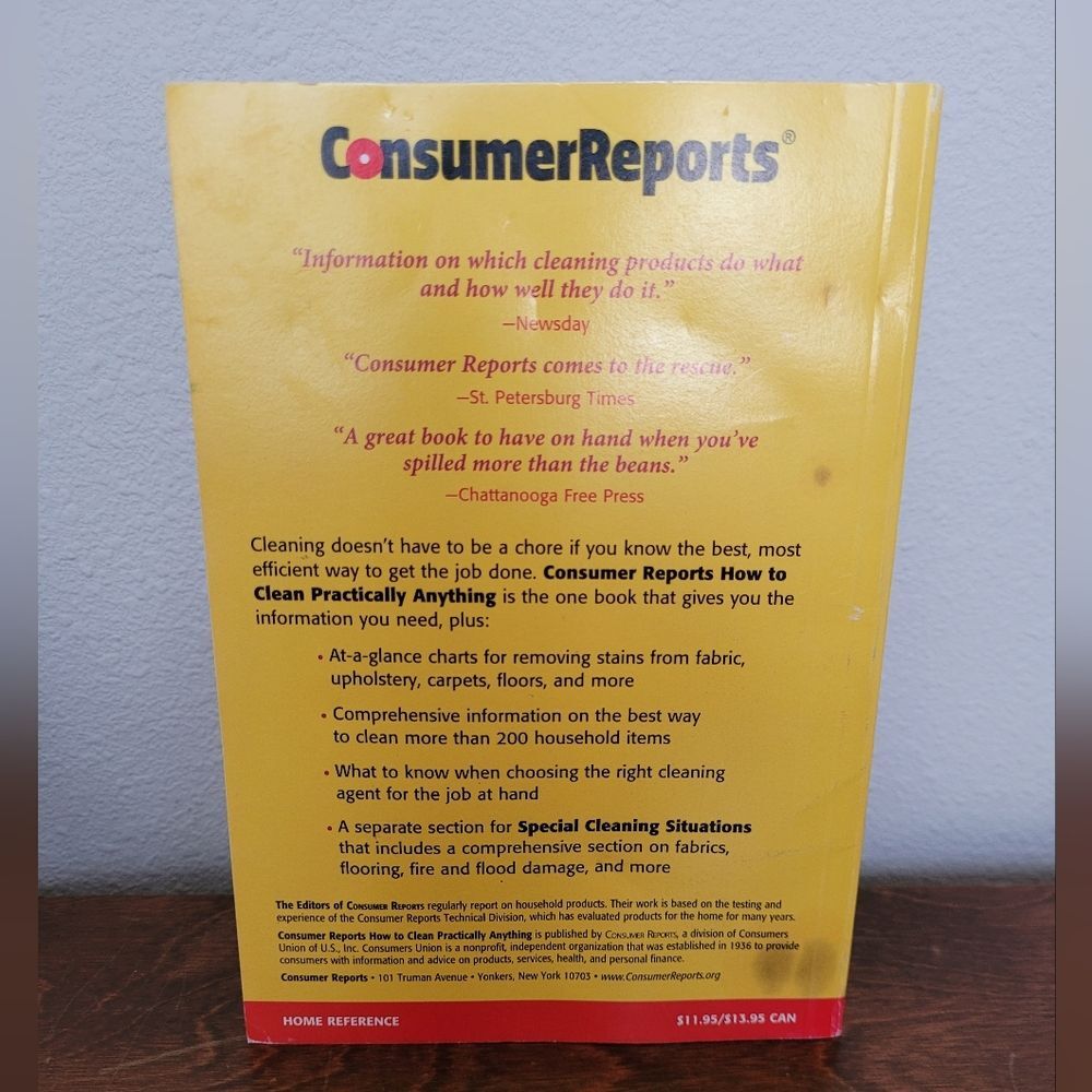 How to Clean Practically Anything Paperback Book - Picture 3 of 3